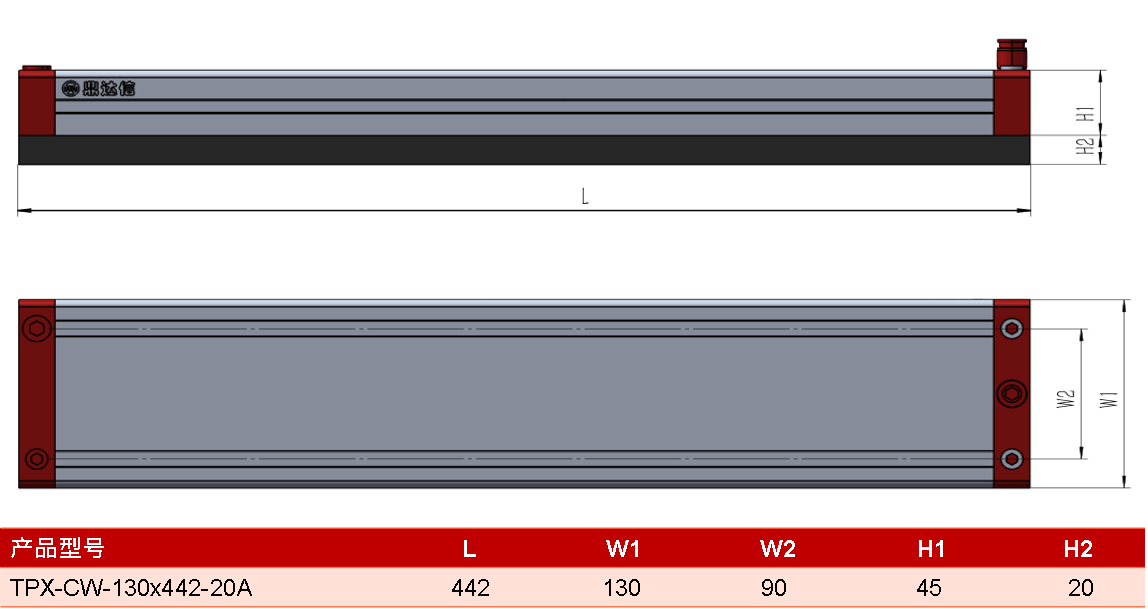 TPX-CW-130<i></i>x442-20B